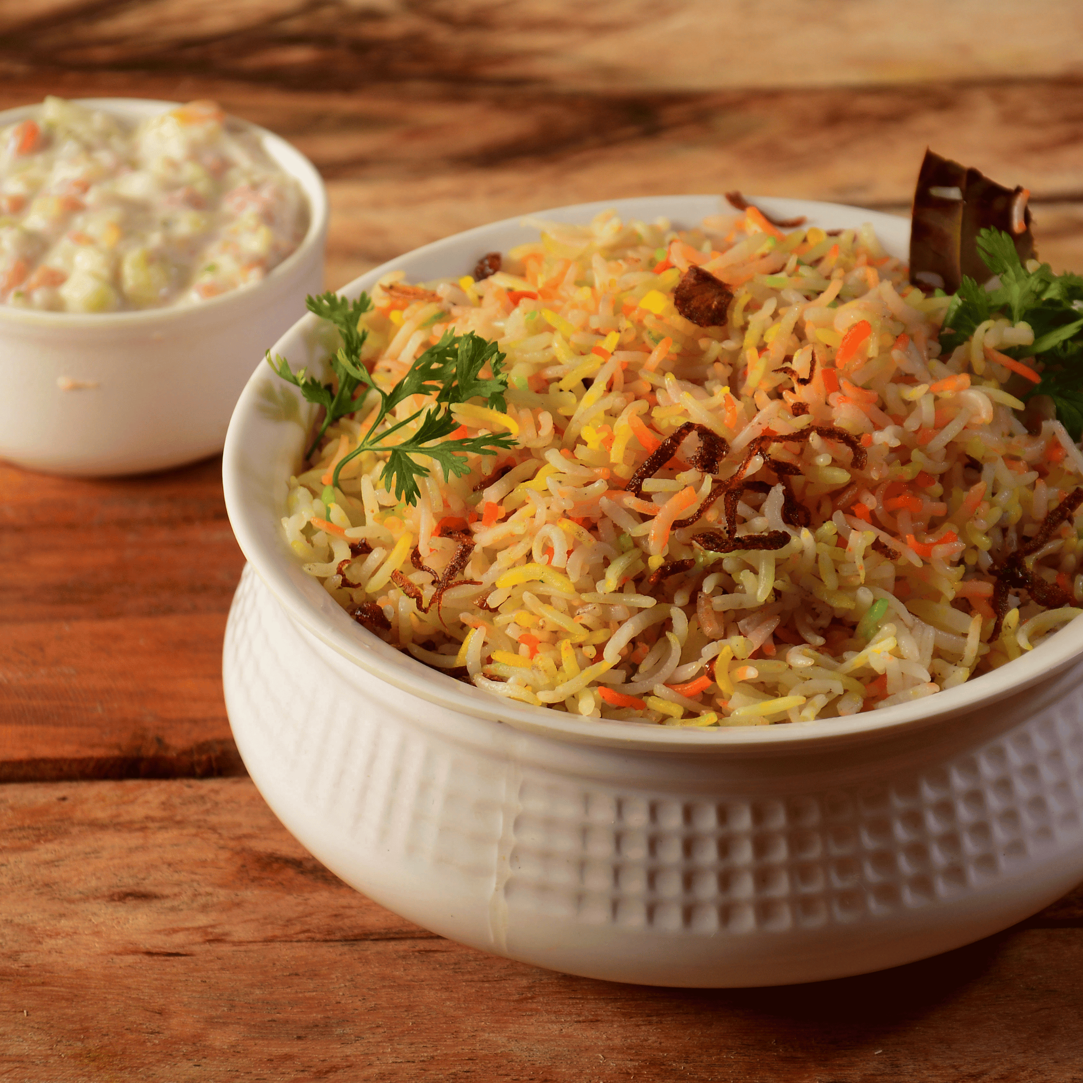 Veggie Biryani.