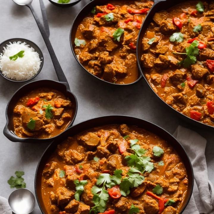 Lamb Jalfrezi.