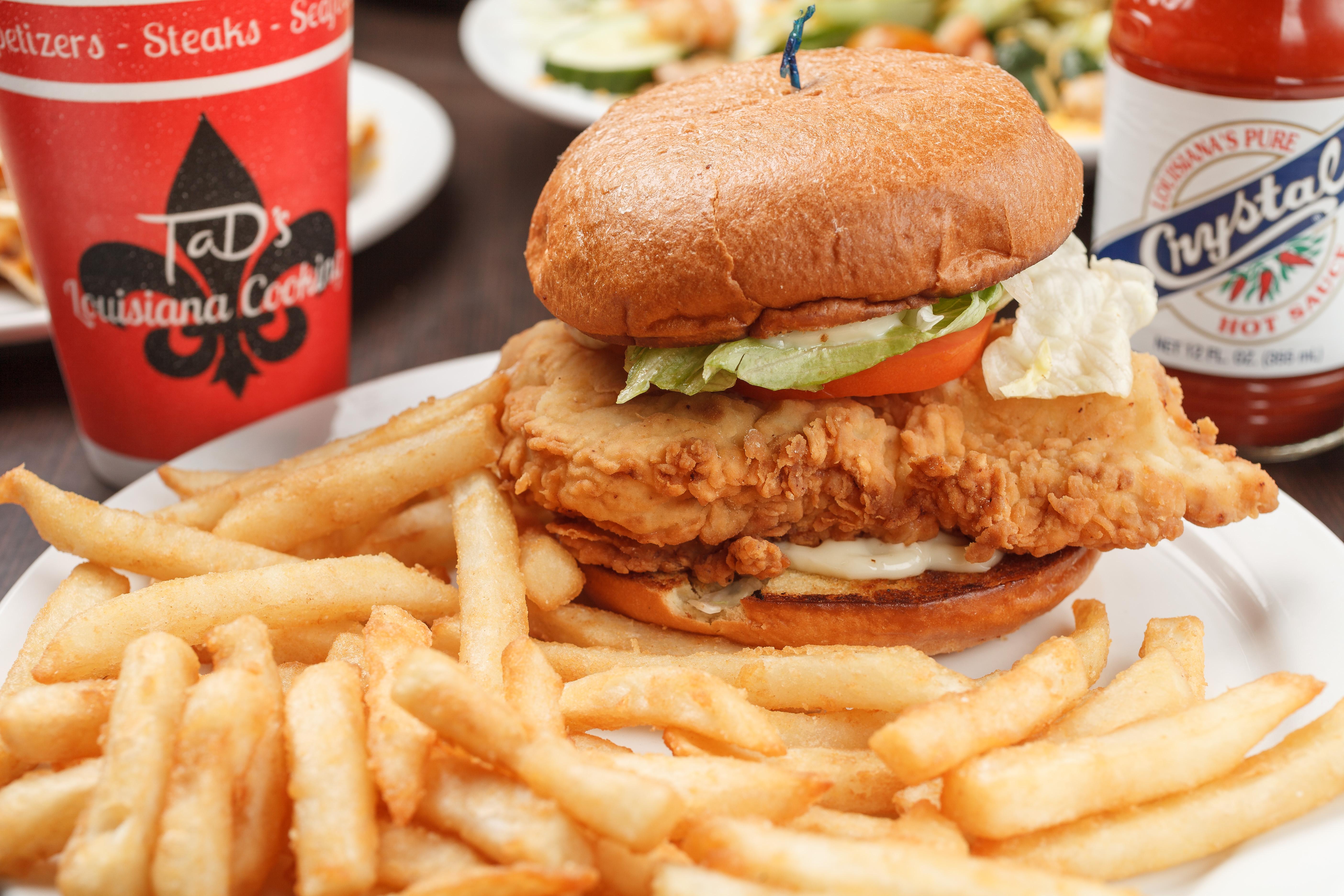 Fried Chicken Sandwich.