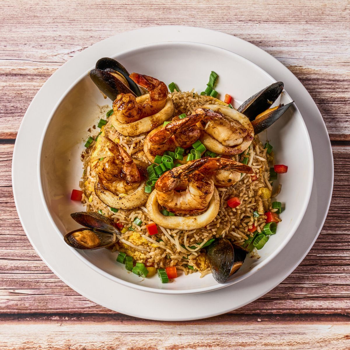 Chaufa De Mariscos.