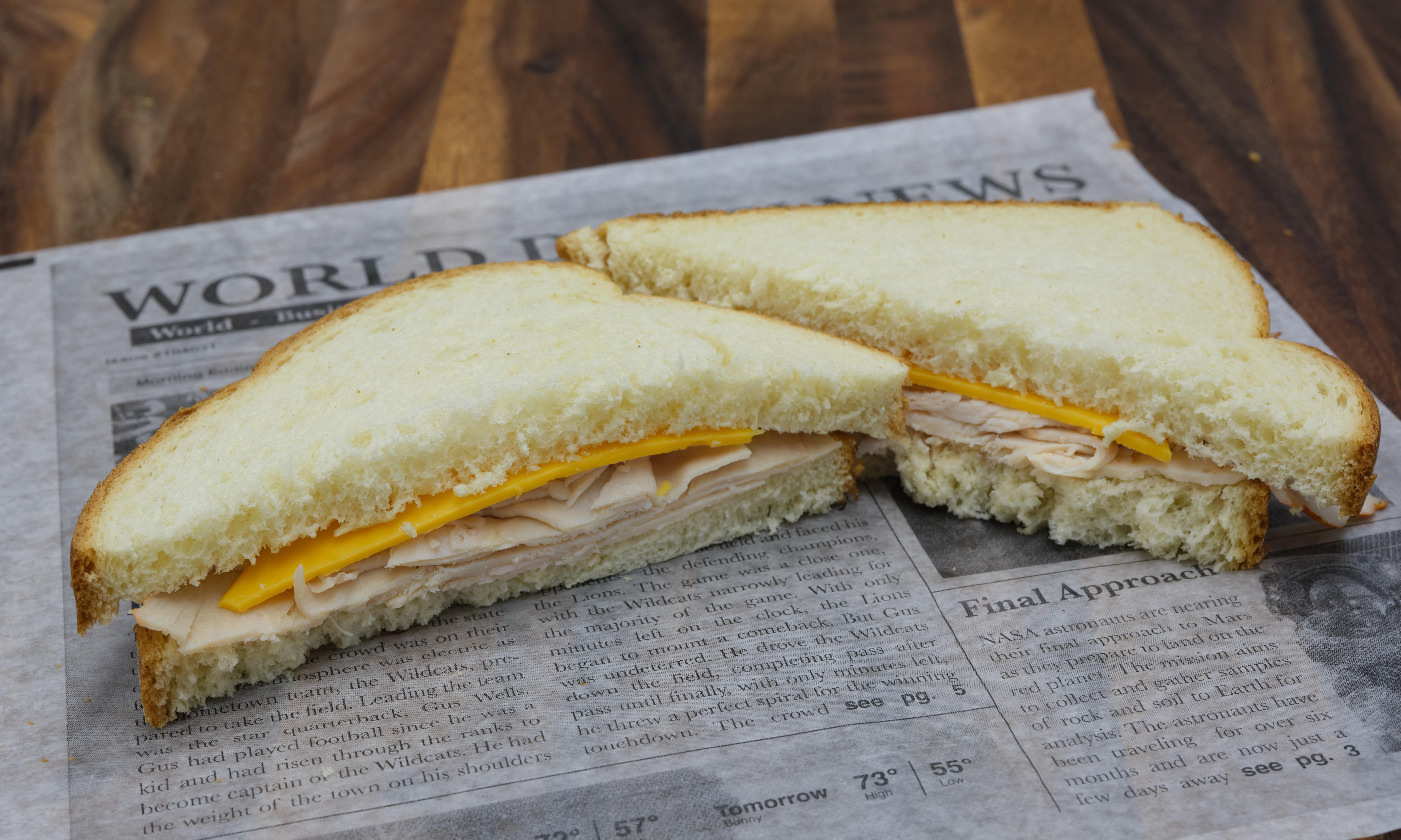 Kid's Turkey & Cheese.