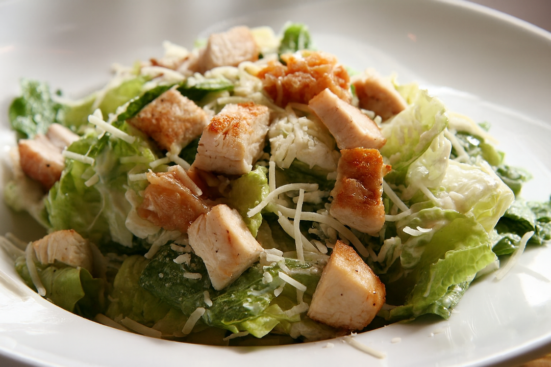 Chicken Caesar Salad.
