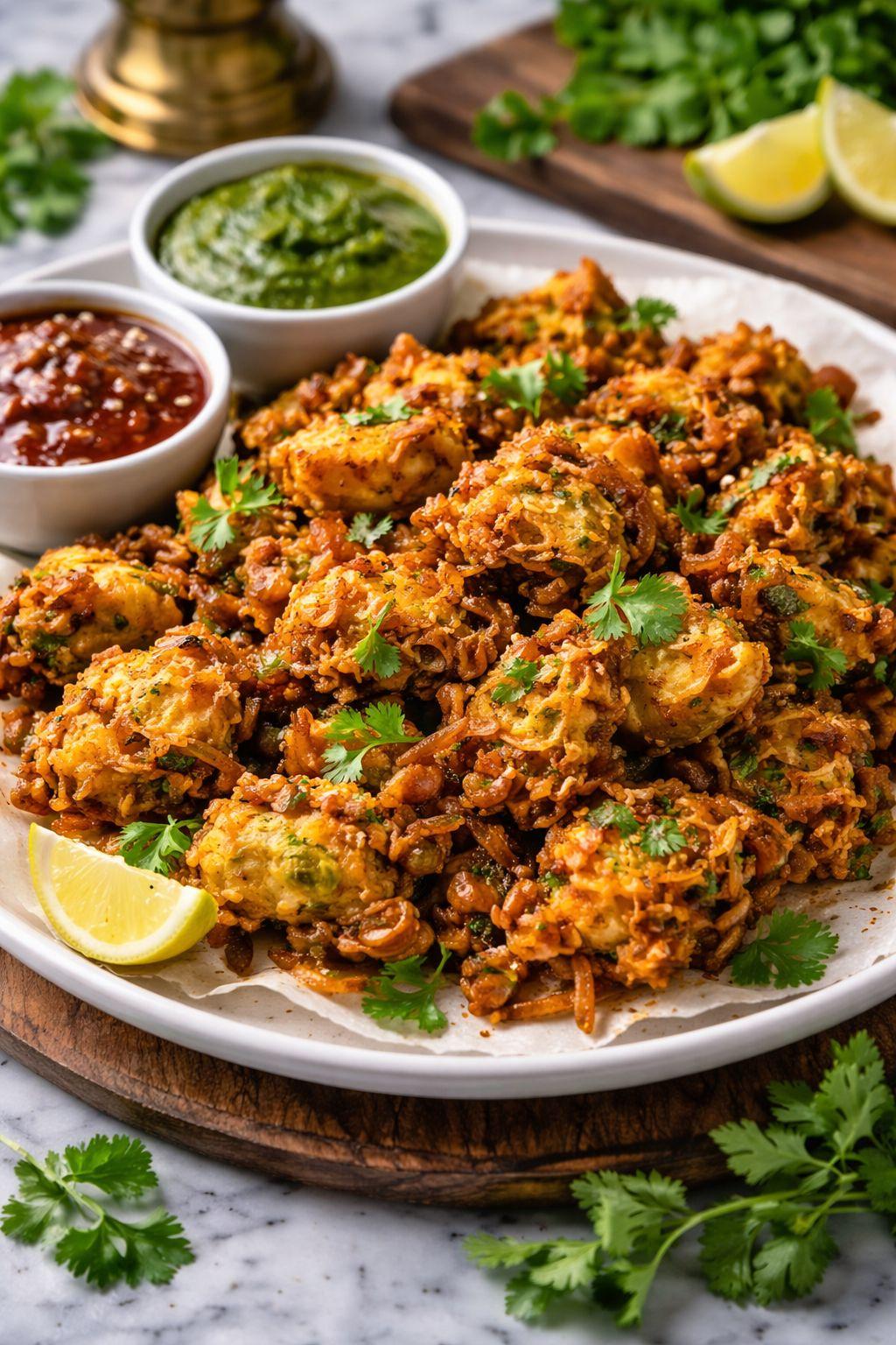 Veg Pakoras.