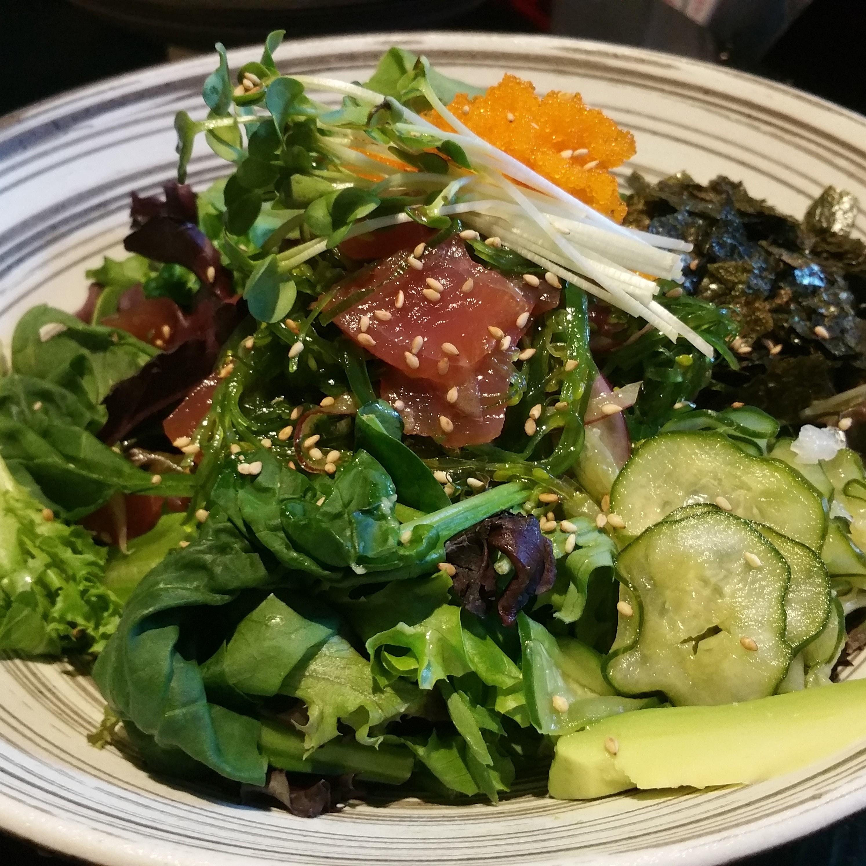 Hawaiian Ahi Poke Bowl.