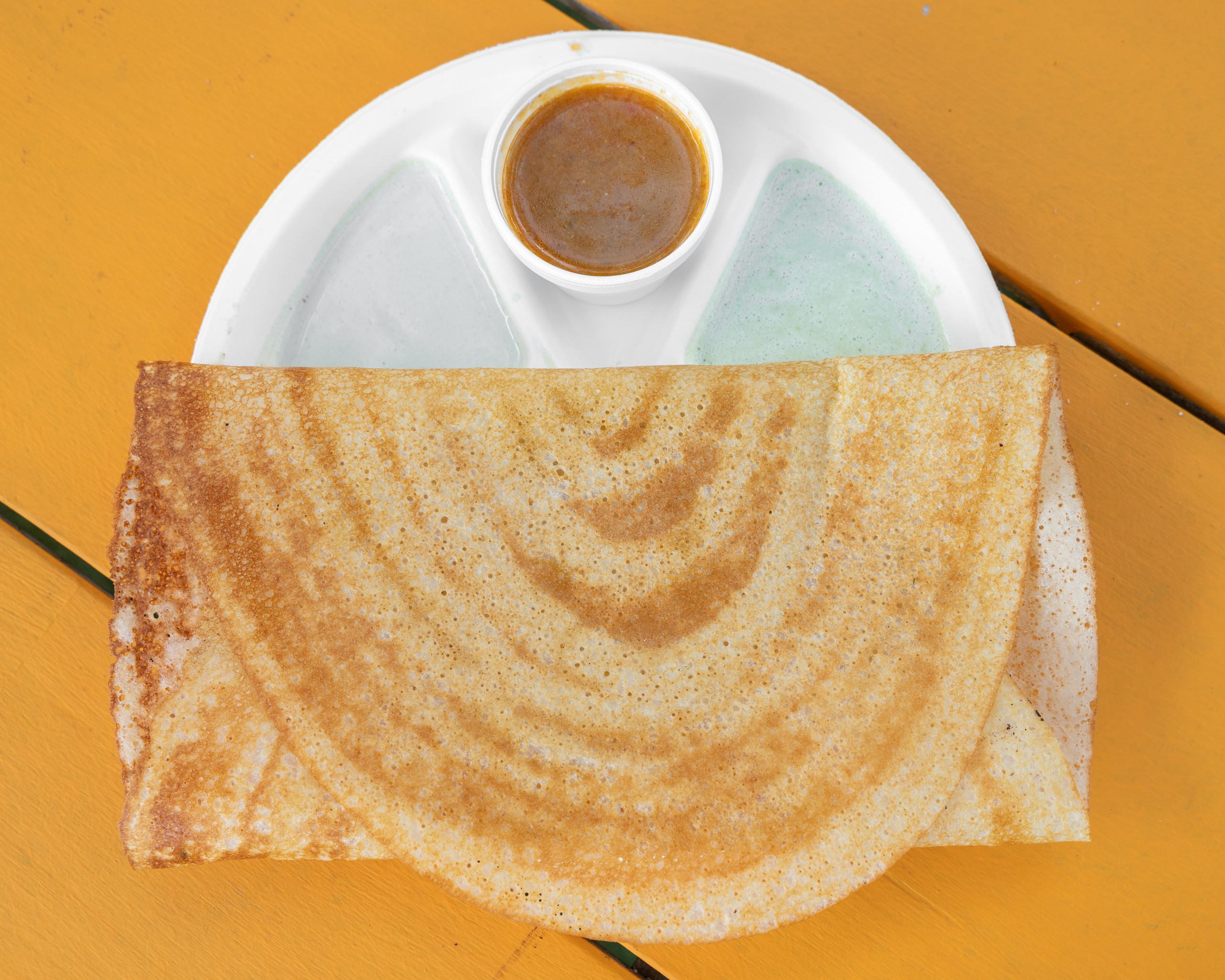 O - Ghee Karam Podi Dosa.