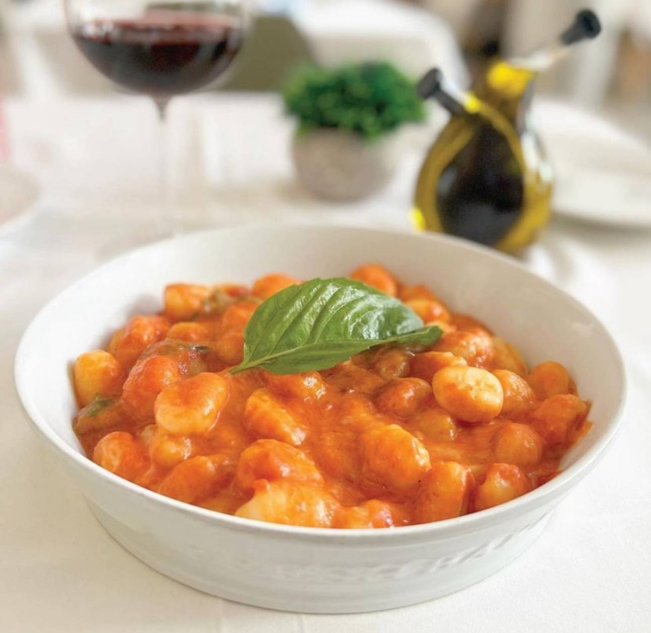 Gnocchi Tomato sauce.