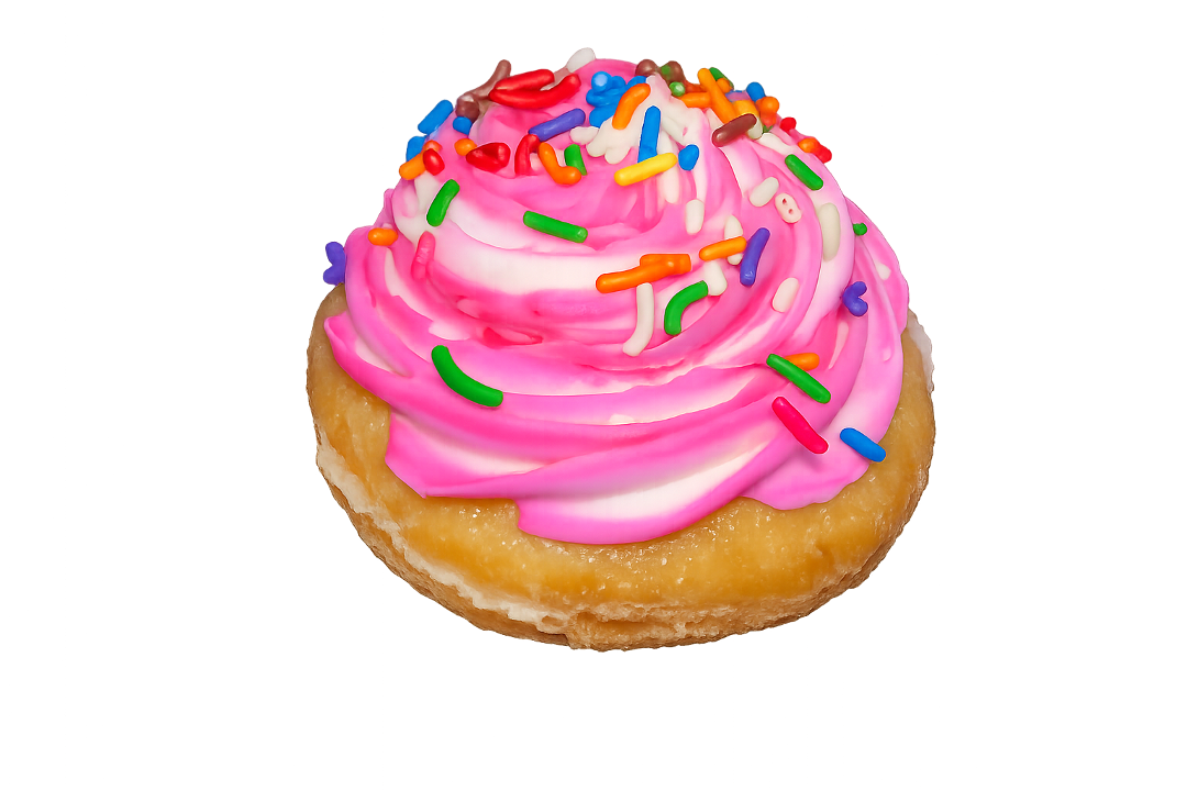 Mini Glaze Birthday Cake.