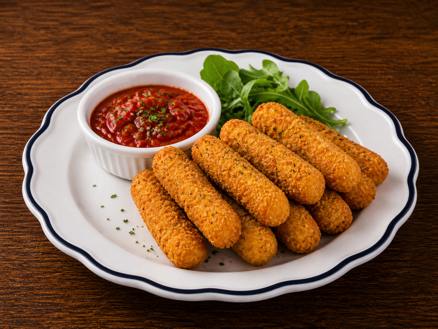 Mozzarella Sticks.