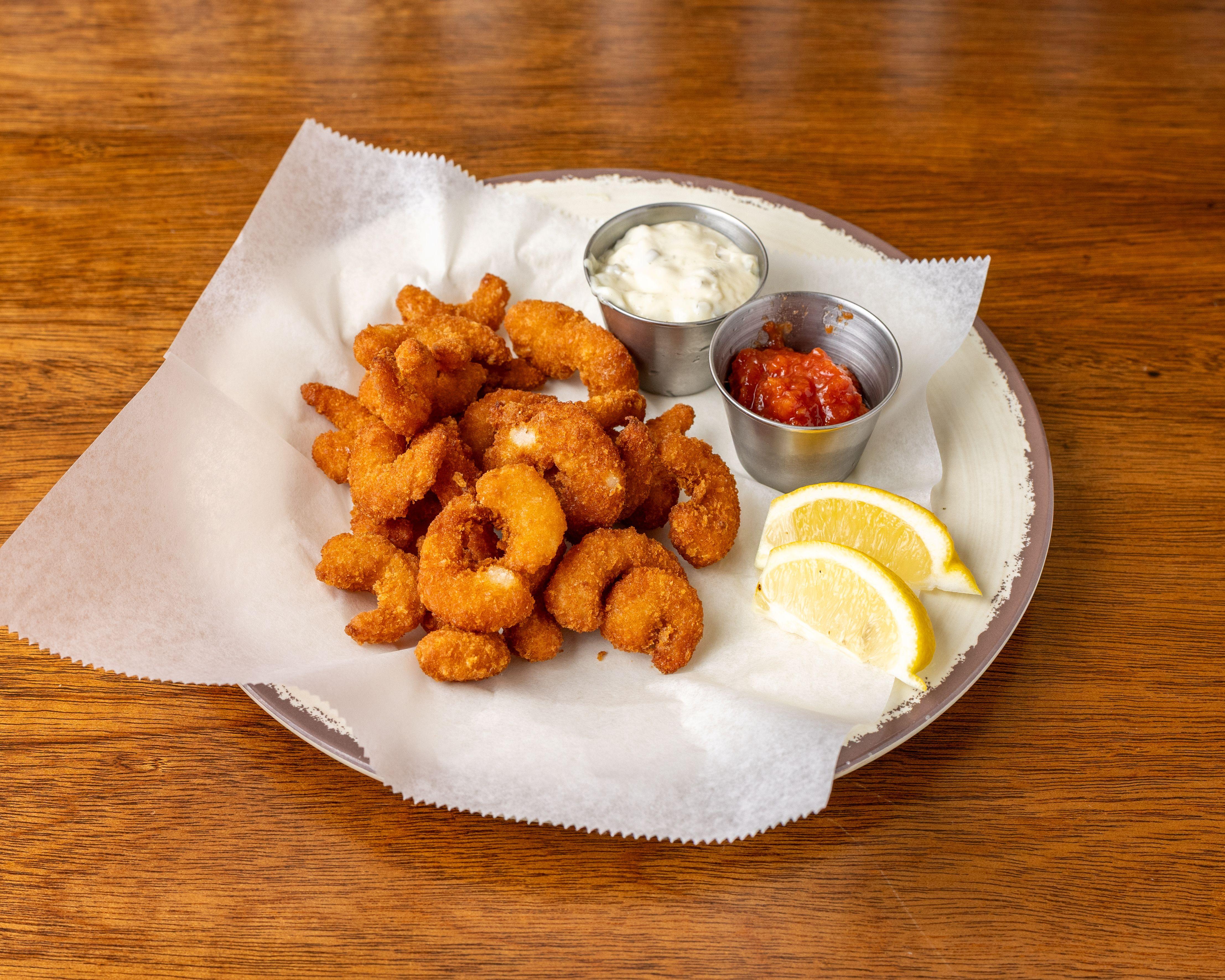 Popcorn Shrimp.