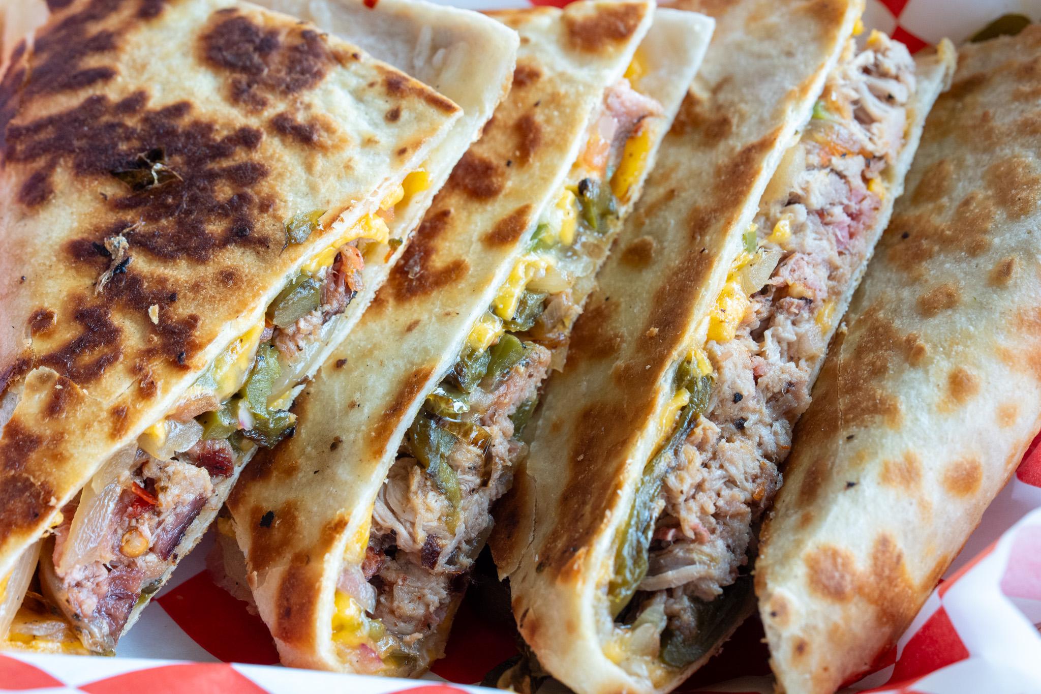 Pork Quesadilla.