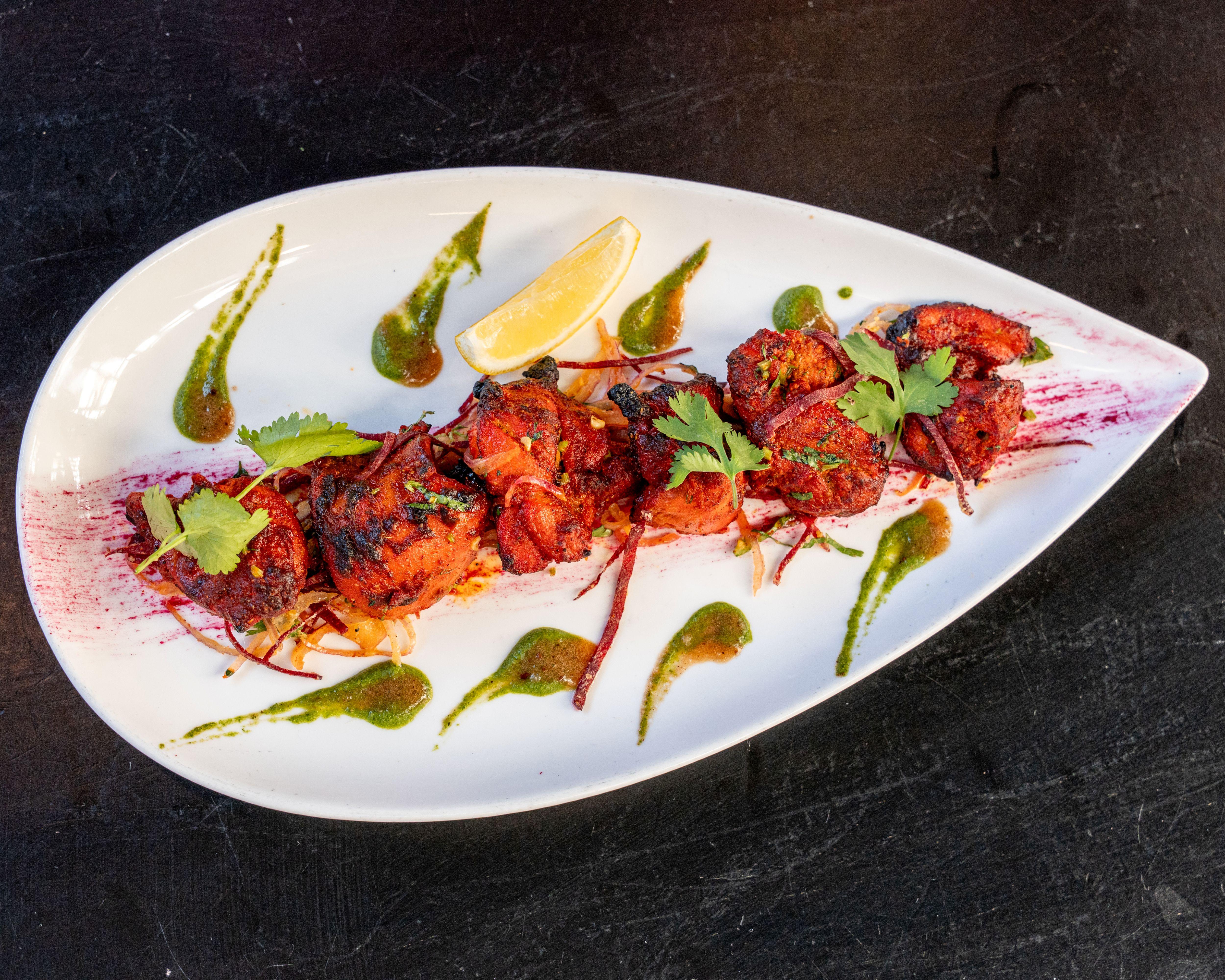 Chicken Tikka Kabob.