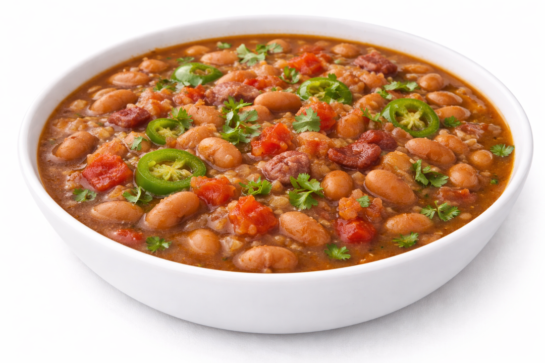 FRIJOLES  CHARROS.