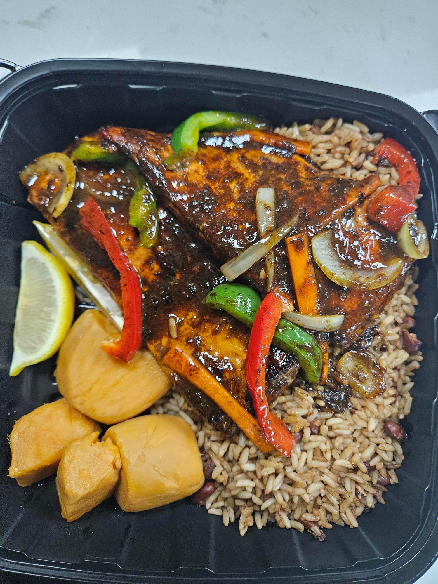 Salmon Fish Platter (Prepared to Order 20 Minutes).