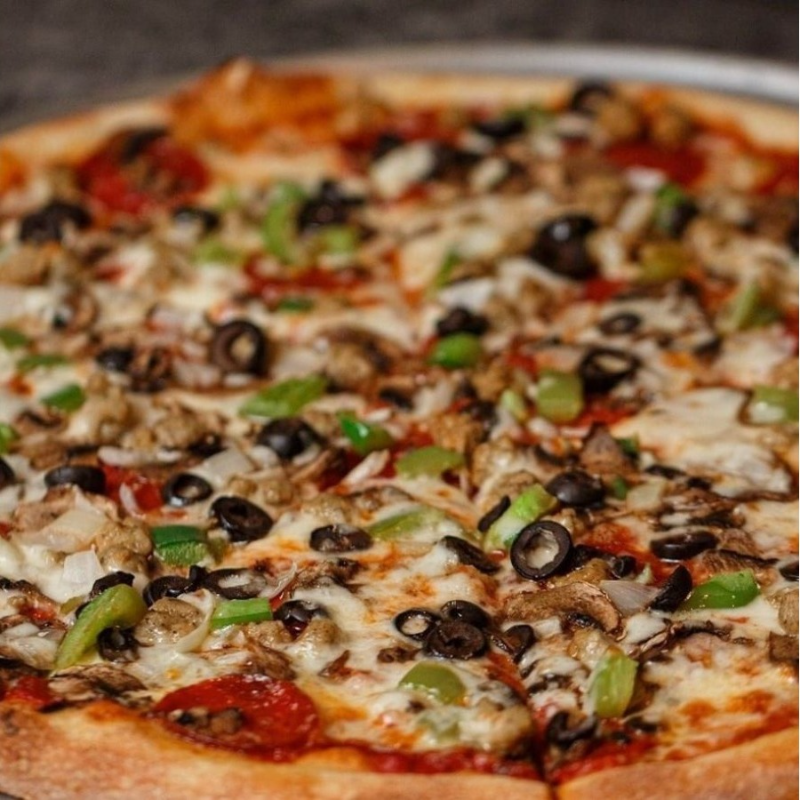 Large 14" Gourmet Pizza.