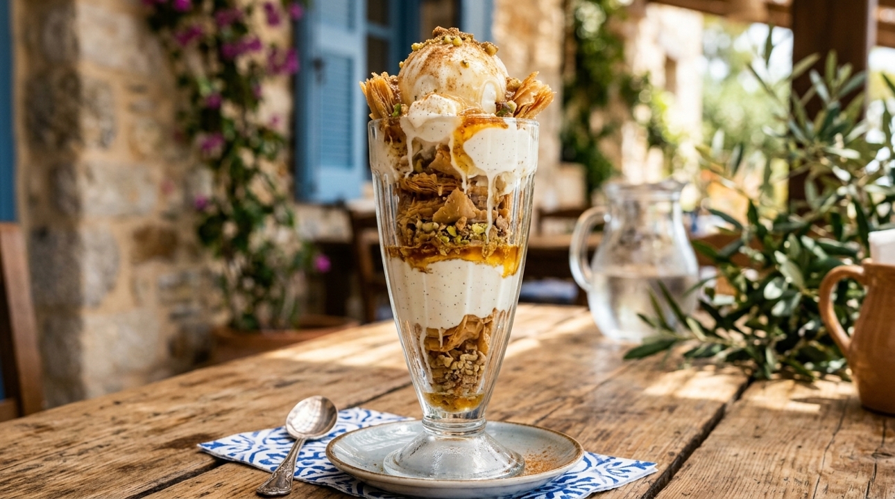 BAKLAVA SUNDAE.