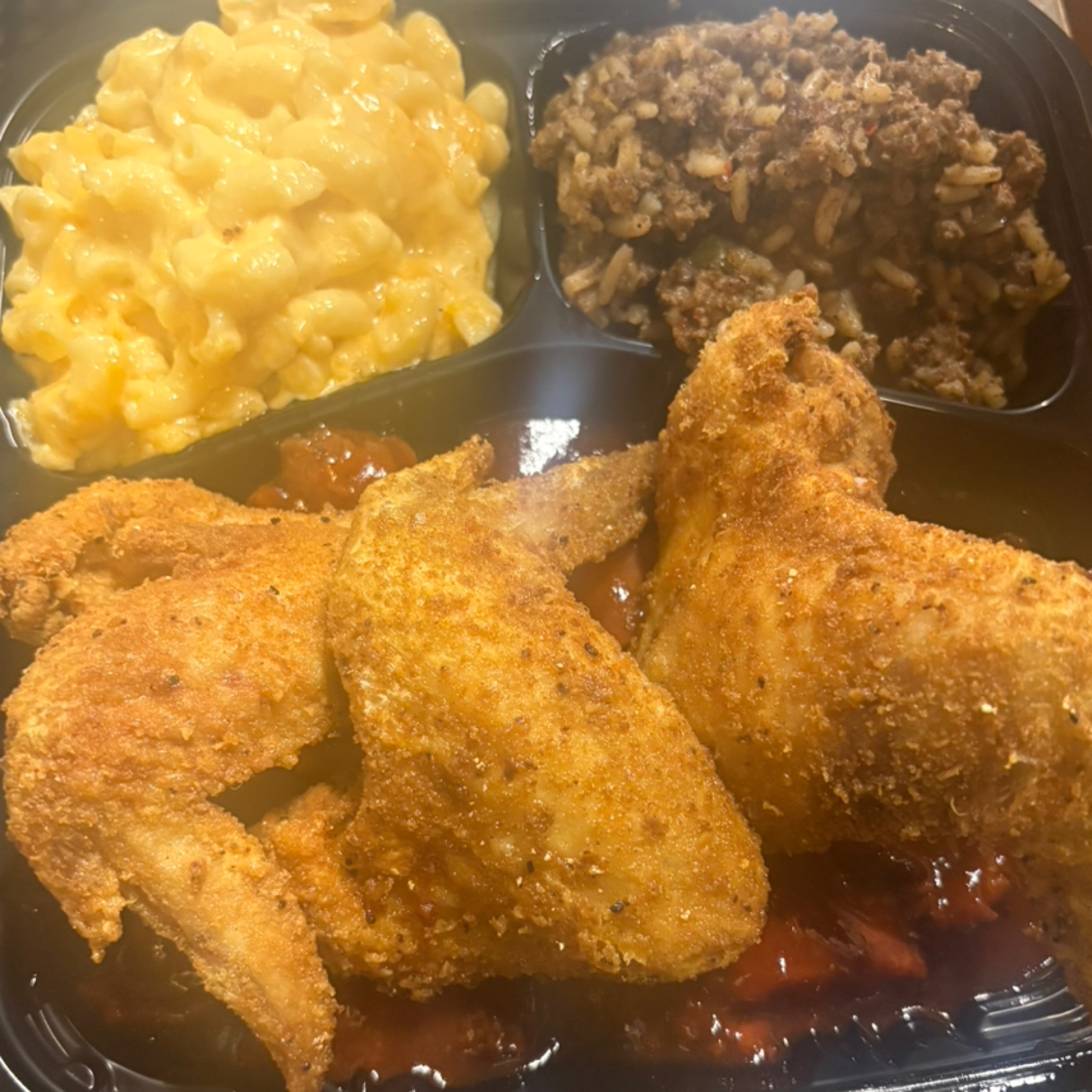 (2) Meats (2) Sides.