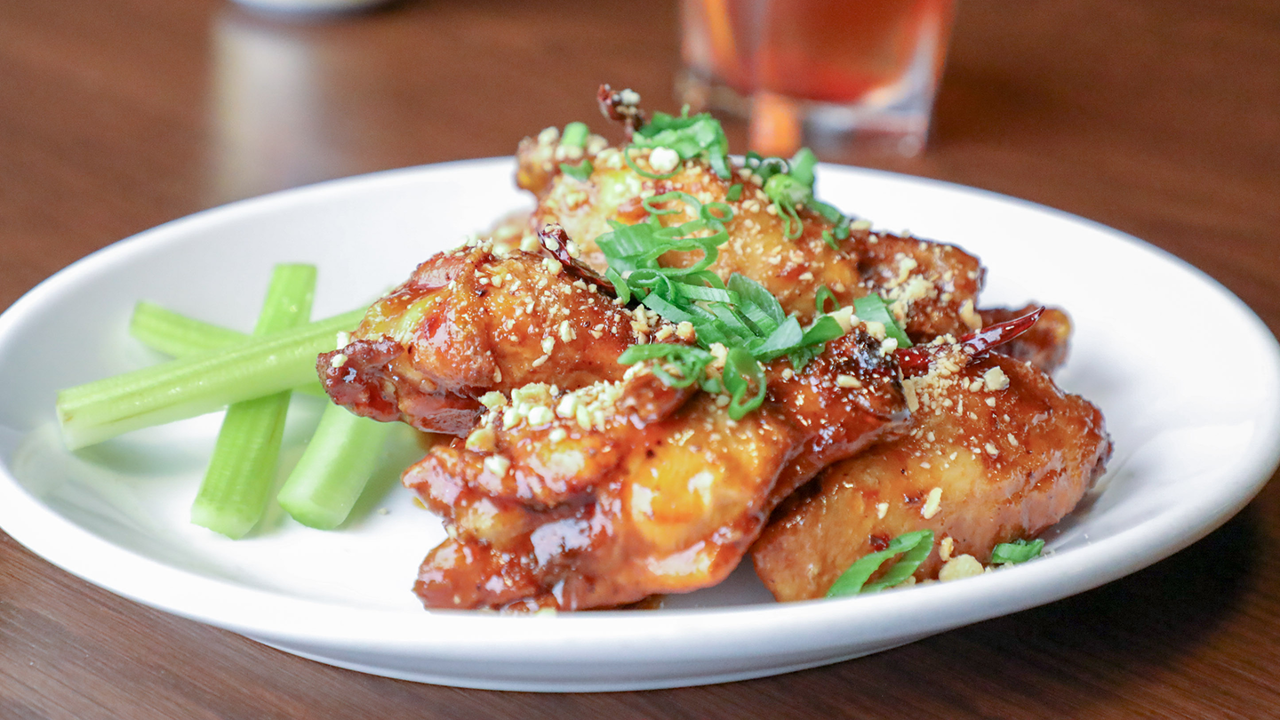 Kung Pao Wings.