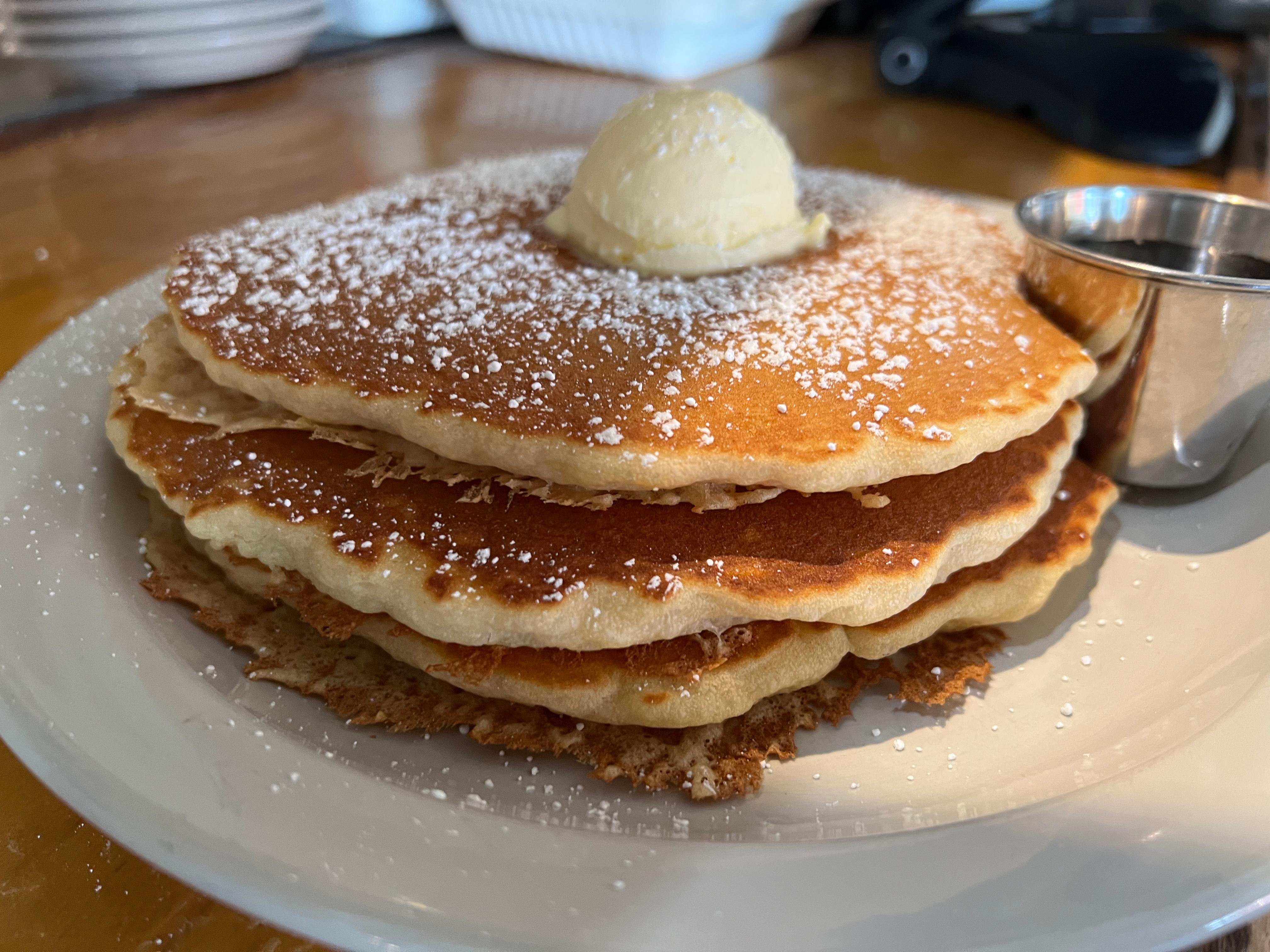 BUTTERMILK PANCAKES.