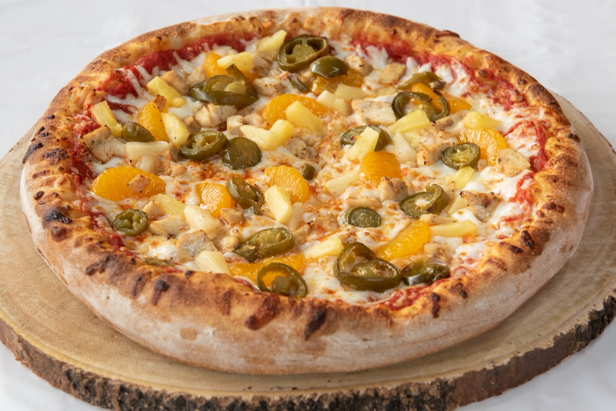 Jamaican Specialty Pizza.