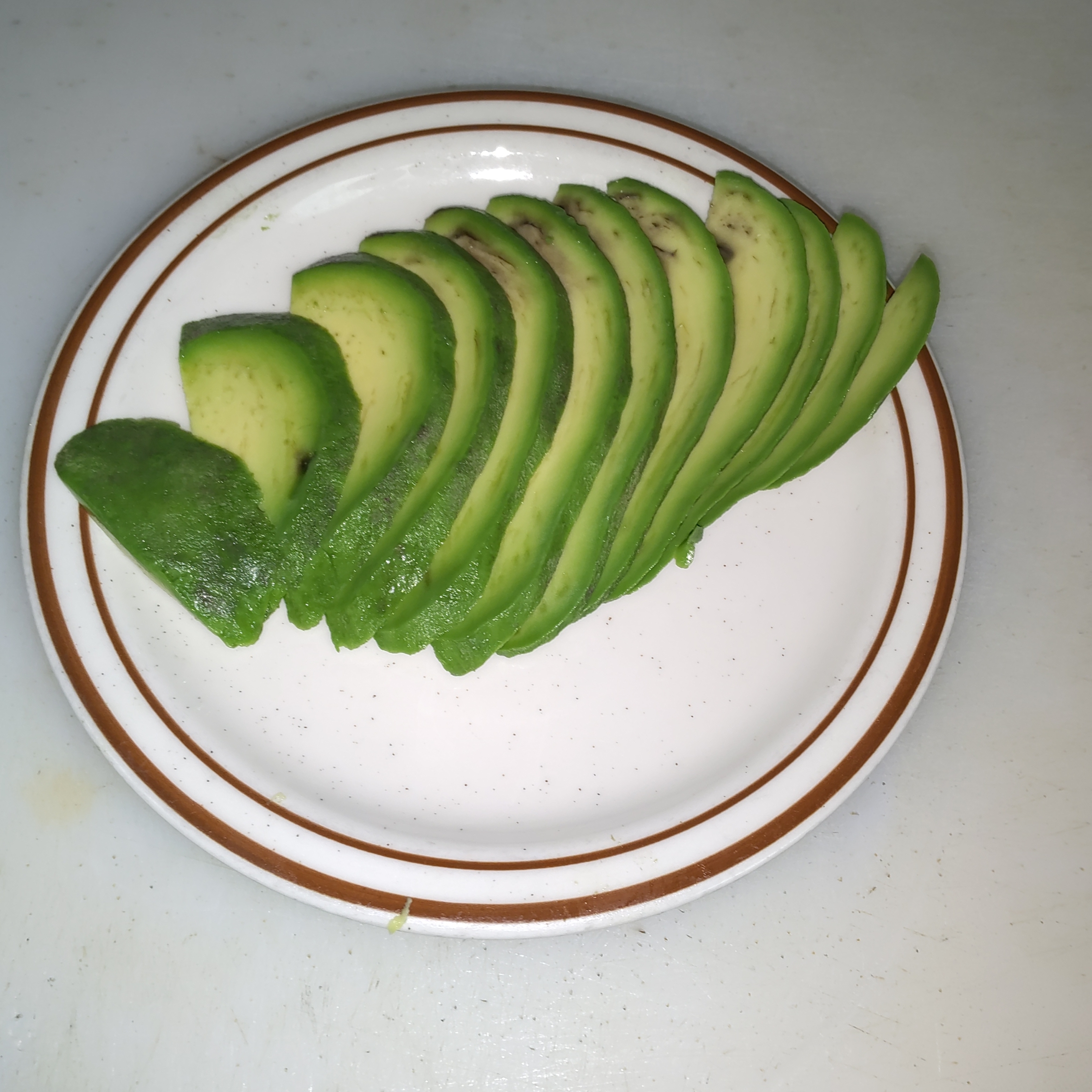 Sliced Avocado.
