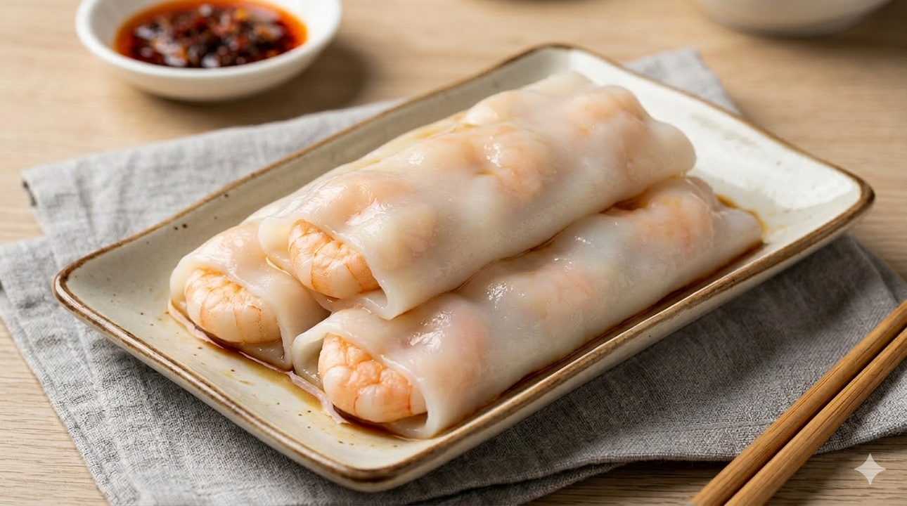 Shrimp Rice Rolls (3 pcs) 虾米卷.