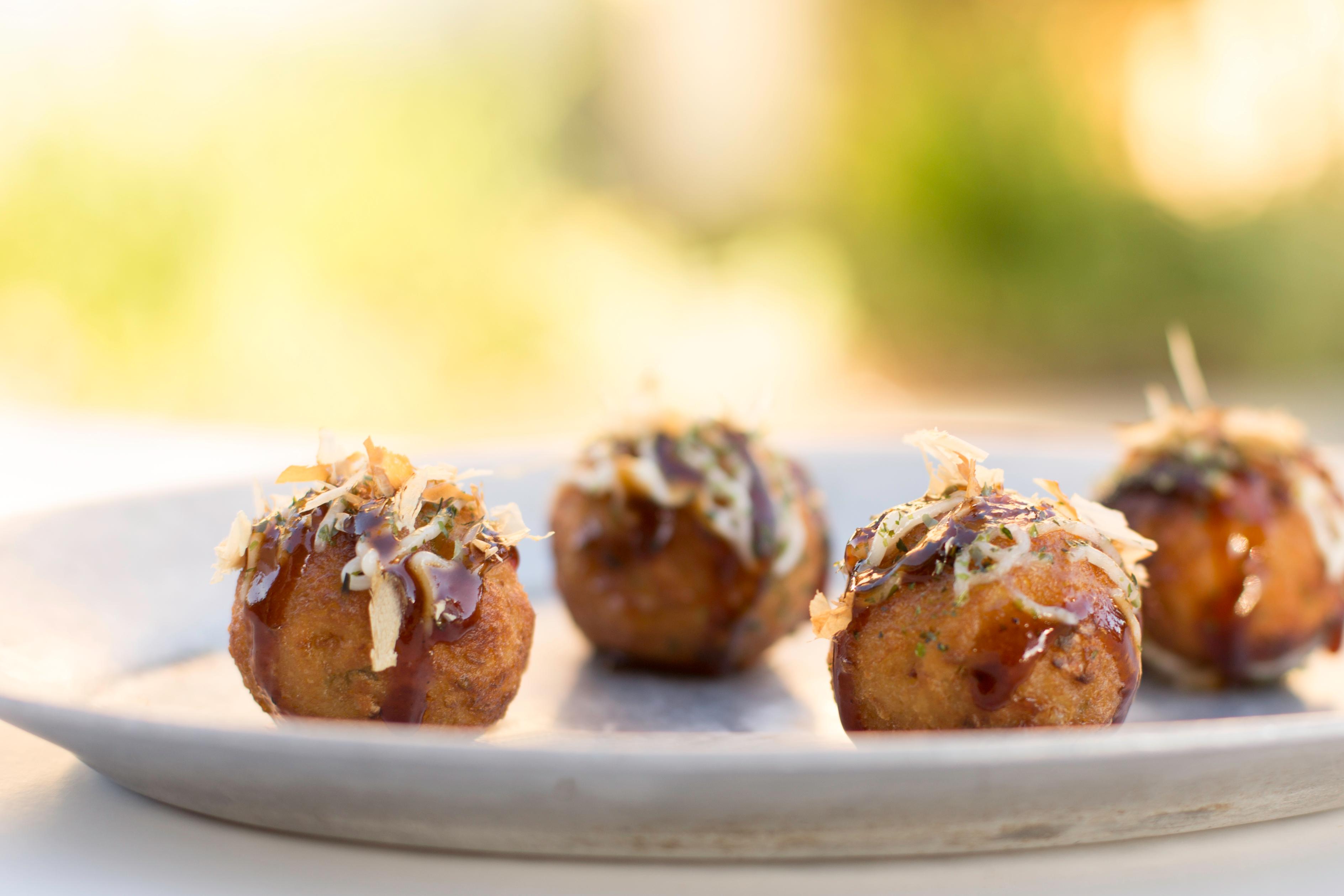 Takoyaki.