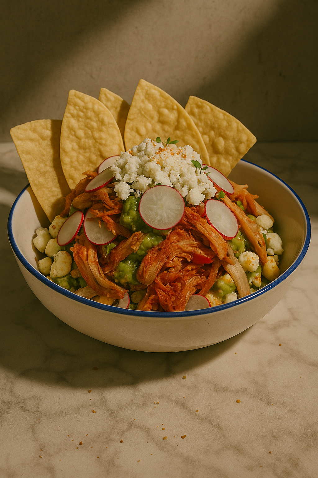 Chicken Tortilla Bowl.