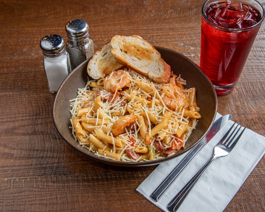 Shrimp & Andouille Penne.