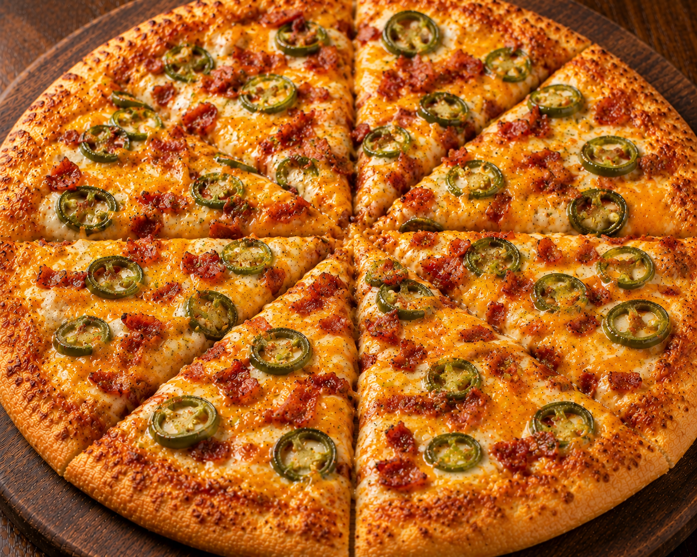 Jalapeños Popper Pizza.