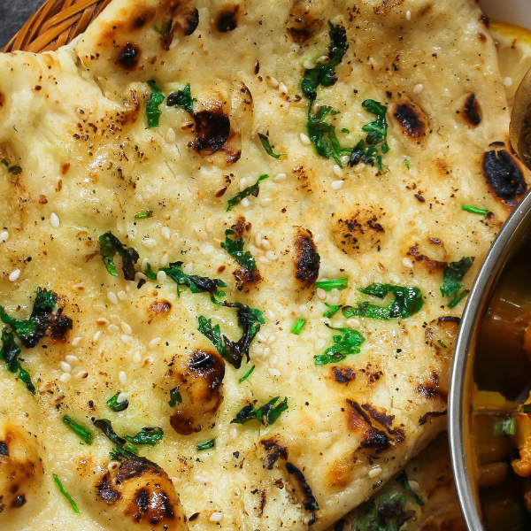 Potato & Peas Kulcha.