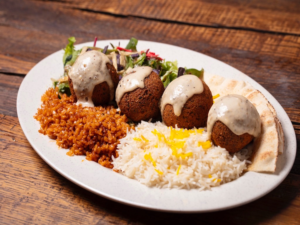 #12) Falafel Plate.