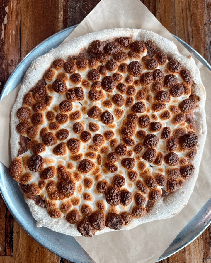 S'mores Pizza.