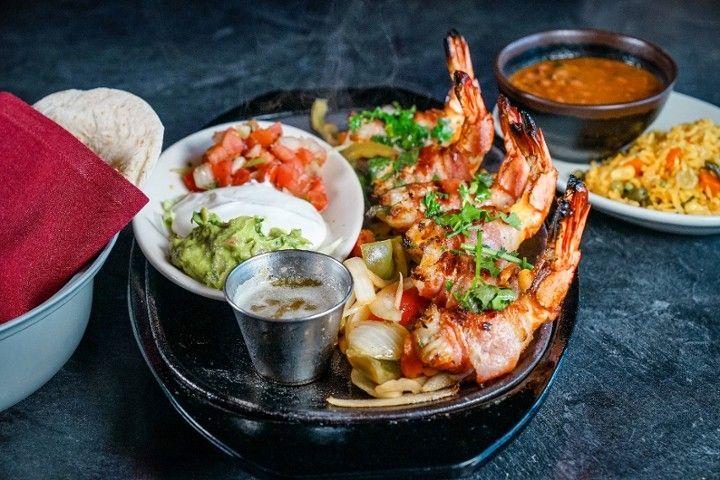 Camarones Brochette.