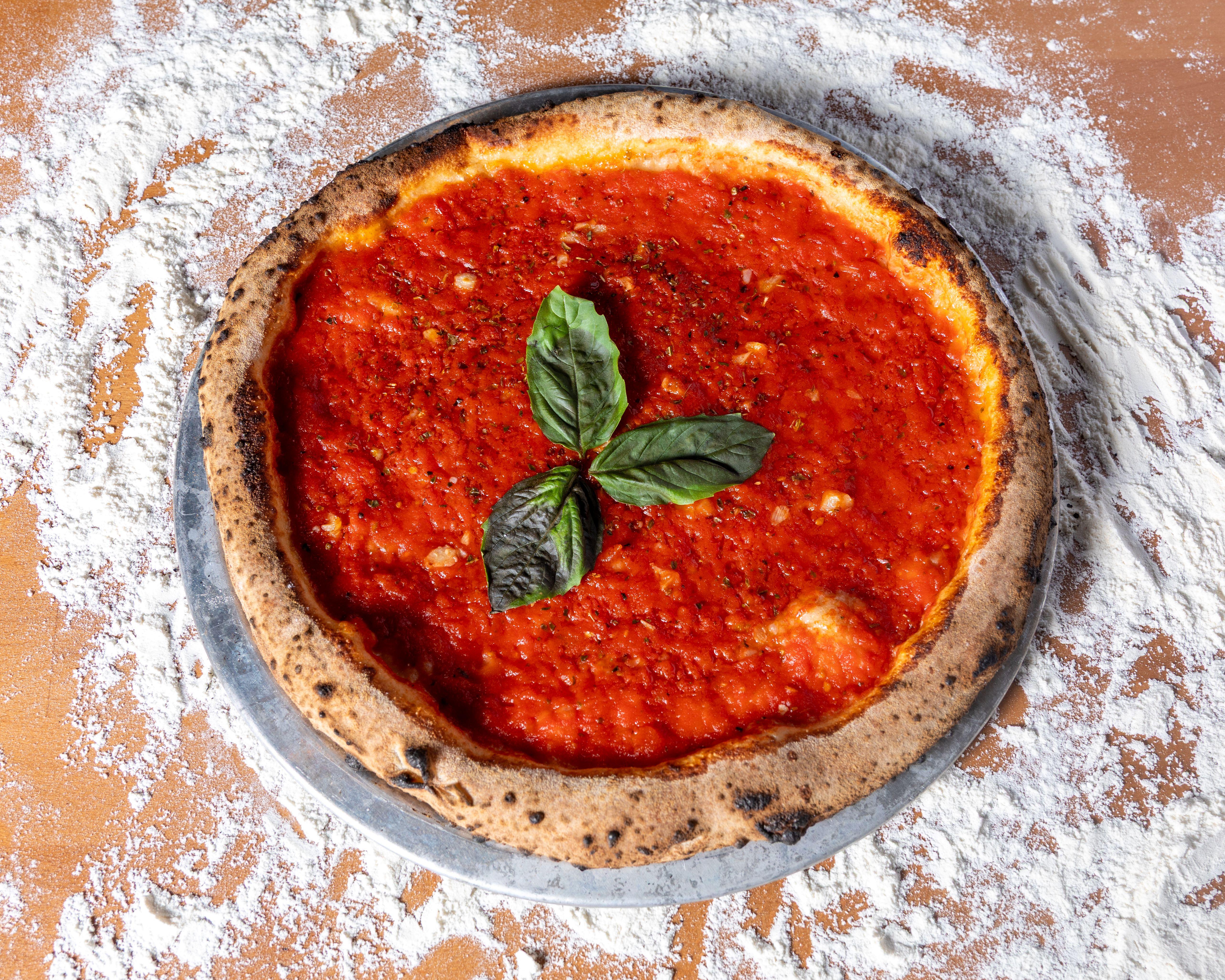 16" Marinara (No Cheese).