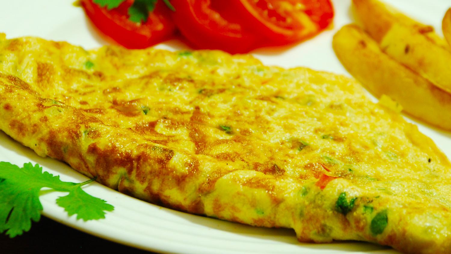 Masala Omelette.