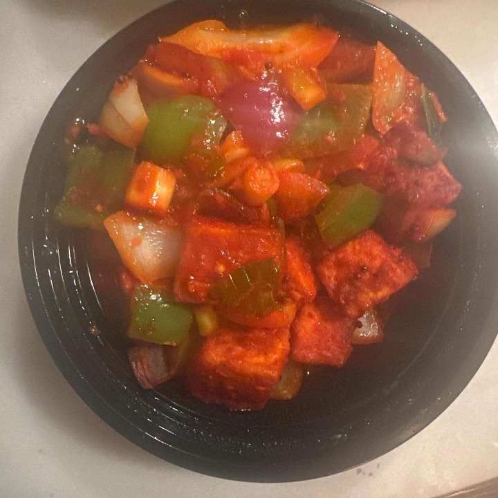 Chili Paneer.