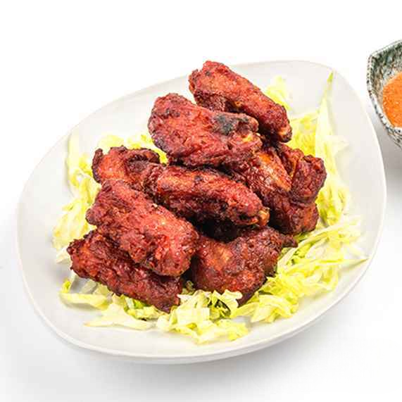 PK5. 南乳蒜香骨/Crispy Fried Spare Ribs w. Bean Paste and Garlic.