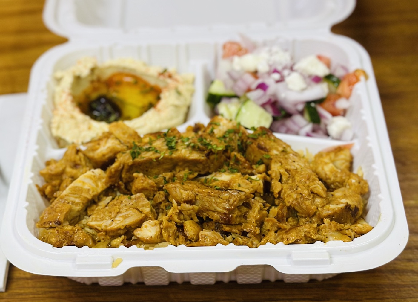 Combo Chicken & Lamb Beef.