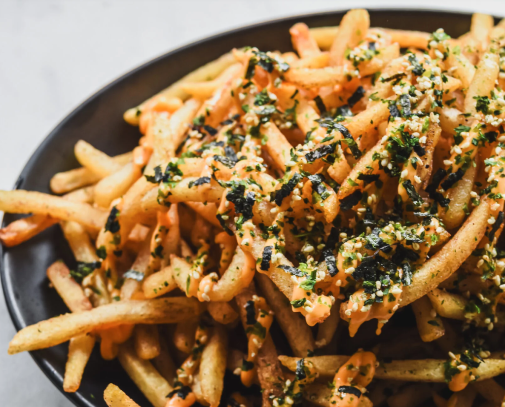 Vic's Dirty Spam Fries.