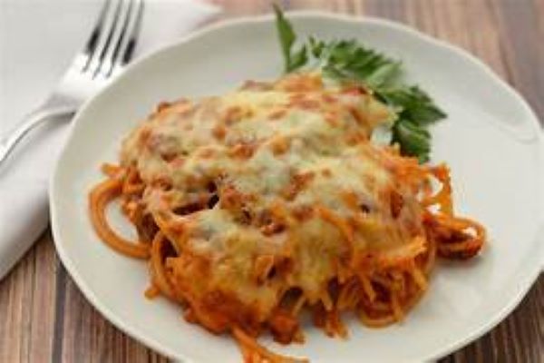 Baked Spaghetti.