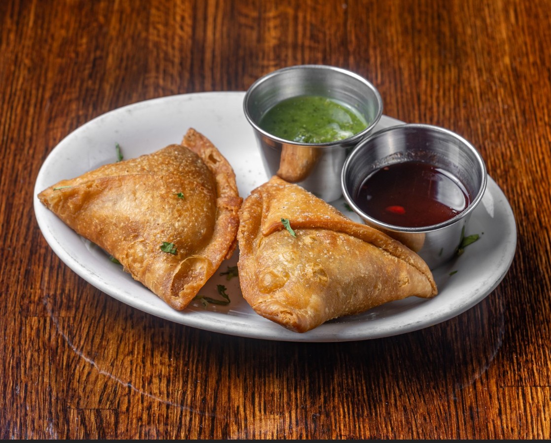 Meat Samosa.