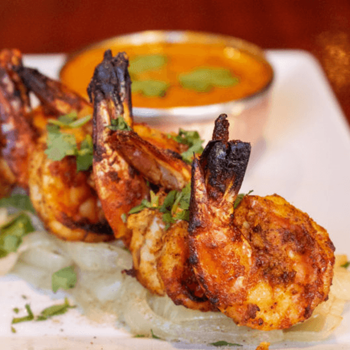 Tandoori Shrimp ( Clay Oven Cooked ) * NEW ITEM *.