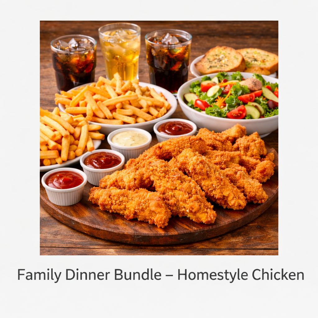 Homestyle Chicken Dinner.