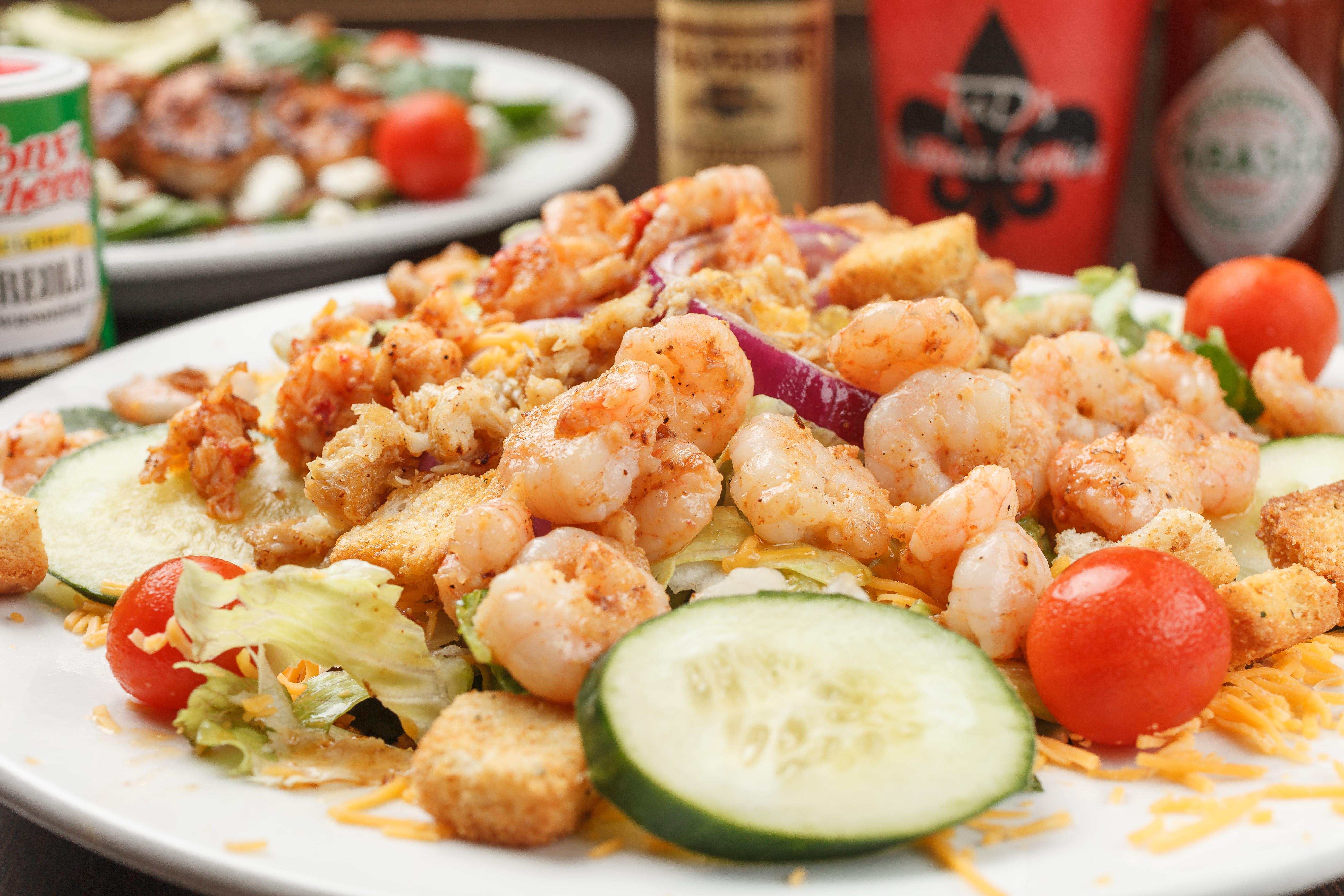 Grilled Seafood Salad.