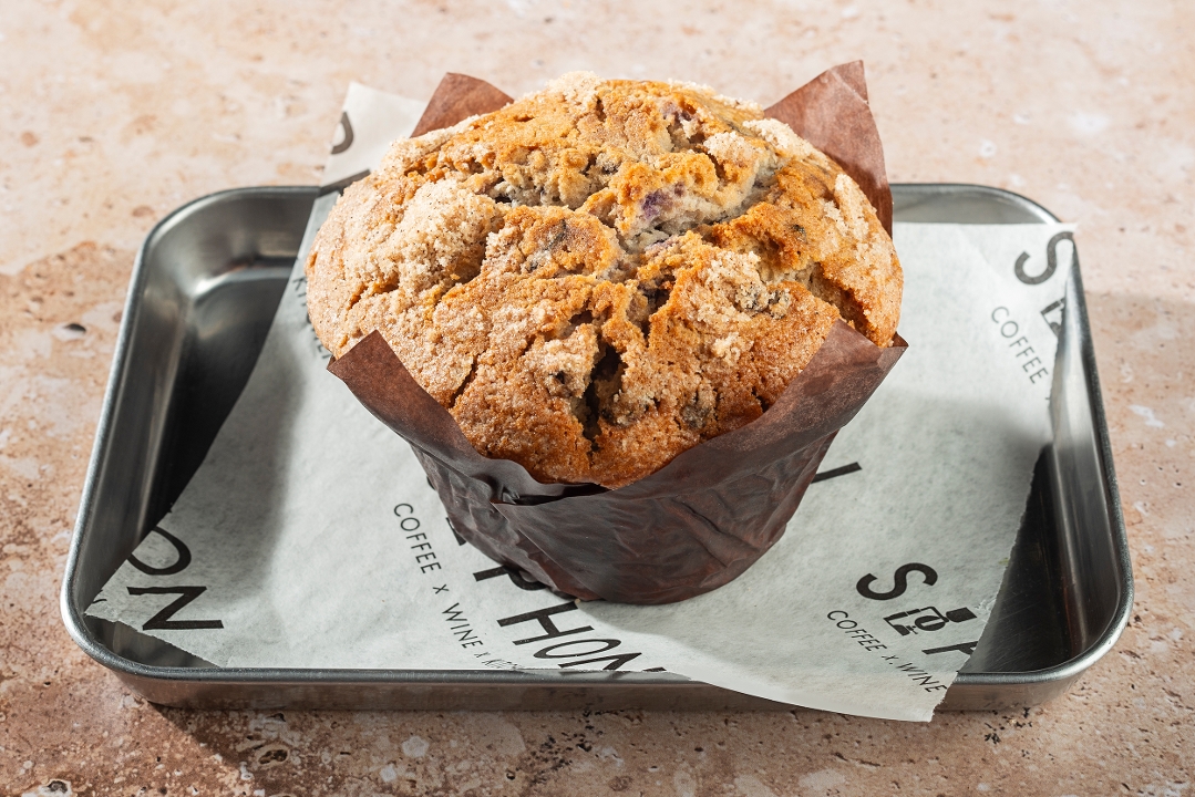 *Blueberry Muffin.
