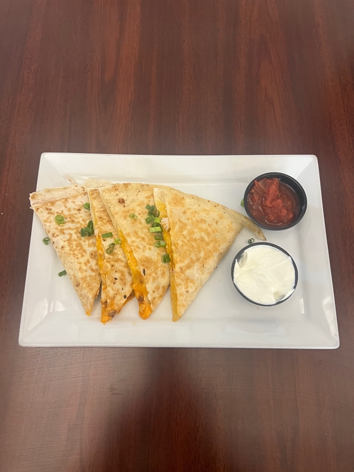 Buffalo Chicken Quesadilla.