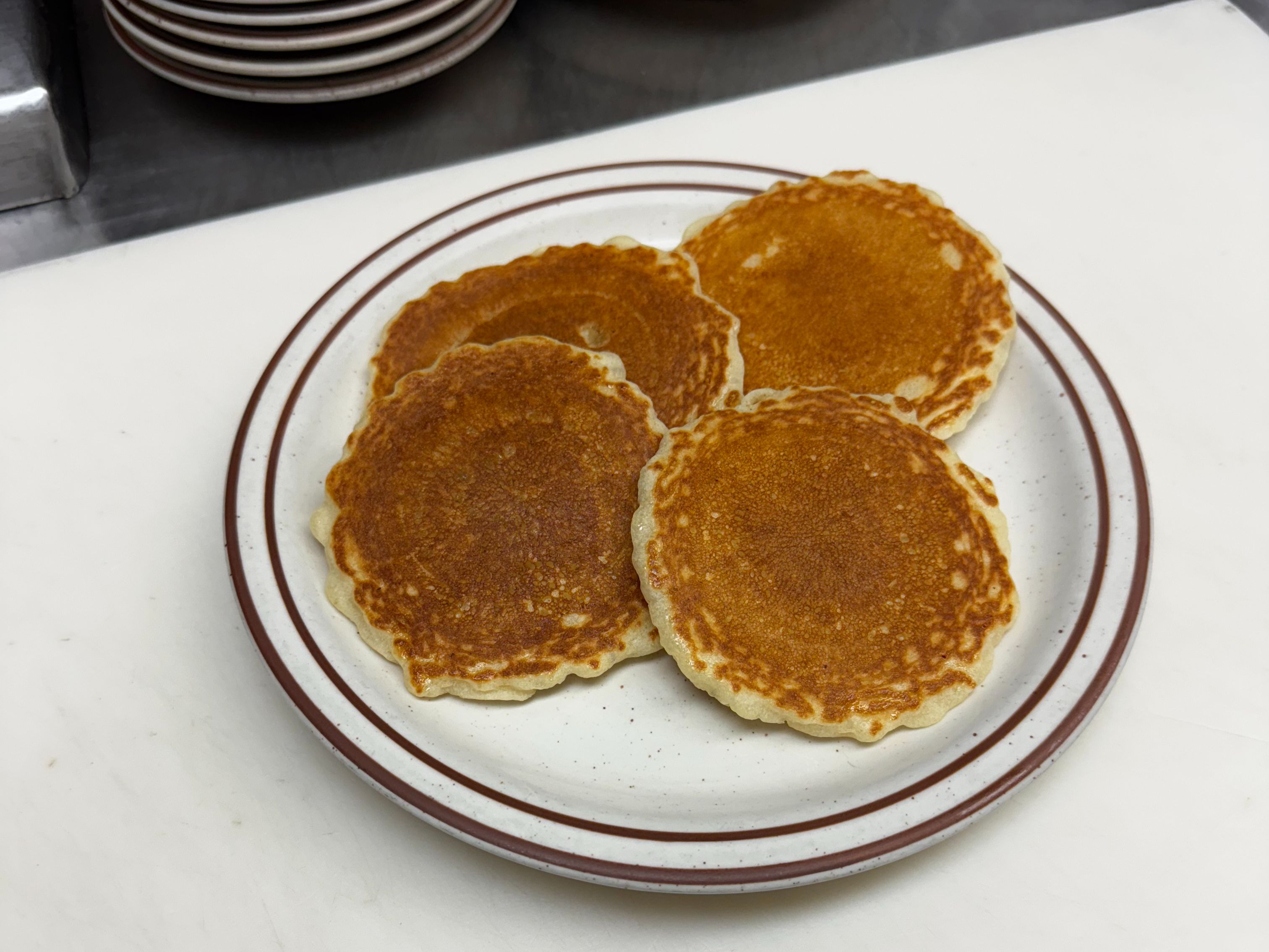 Pancakes Half Order.