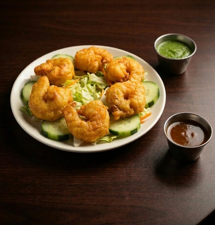 Shrimp Pakora.