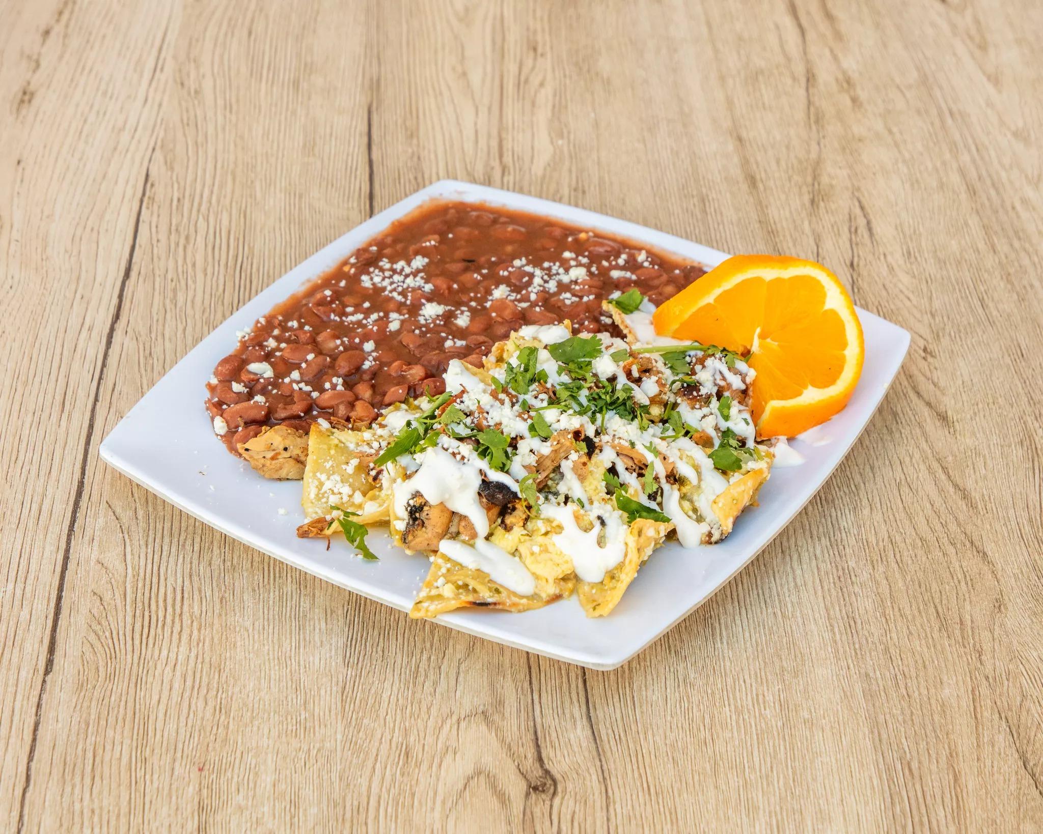 Chilaquiles Verdes.
