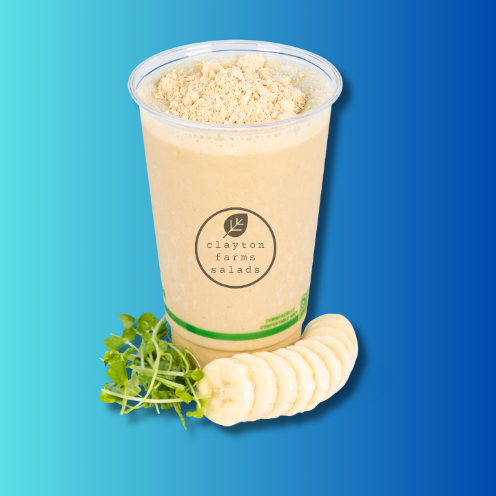 Peanut Butter Banana Smoothie.